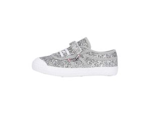 Sneakers Kawasaki Glitter Kids Shoe W/Elastic K202586-ES 8889 Silver