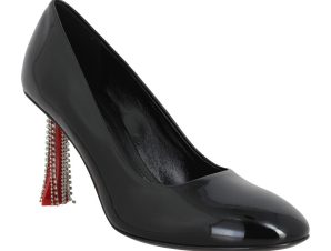 Γόβες Sonia Rykiel Valence Pump Cuir Vernis Femme Noir