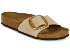 Mules Birkenstock Madrid Big Buckle LENB Sandcastle