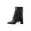 Μποτάκια/Low boots Fardoulis LEATHER MID HEEL ANKLE BOOTS WOMEN